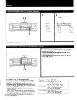 Preview for 8 page of Sony TC-RX410 Operating Instructions Manual