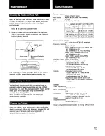 Preview for 13 page of Sony TC-RX410 Operating Instructions Manual