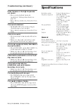 Preview for 12 page of Sony TC-TX313 Operating Instructions Manual