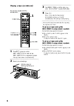 Preview for 8 page of Sony TC-TX373 Operating Instructions Manual