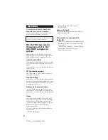 Preview for 2 page of Sony TC-TX5 Operating Instructions Manual