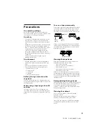 Preview for 9 page of Sony TC-TX5 Operating Instructions Manual