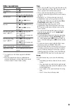 Preview for 9 page of Sony TC-TX595 Operating Instructions Manual