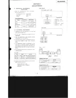 Preview for 3 page of Sony TC-W255 Service Manual