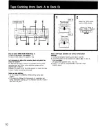 Предварительный просмотр 10 страницы Sony TC-W310 Operating Instructions Manual