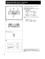 Preview for 8 page of Sony TC-W320 - Stereo Double Cassette Deck Operating Instructions Manual