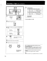 Preview for 10 page of Sony TC-W320 - Stereo Double Cassette Deck Operating Instructions Manual