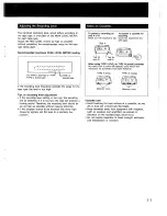 Preview for 11 page of Sony TC-W320 - Stereo Double Cassette Deck Operating Instructions Manual