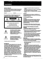 Предварительный просмотр 2 страницы Sony TC-W435 Operating Instructions Manual