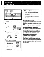 Предварительный просмотр 7 страницы Sony TC-W435 Operating Instructions Manual