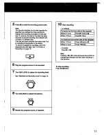 Предварительный просмотр 11 страницы Sony TC-W435 Operating Instructions Manual