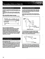 Предварительный просмотр 12 страницы Sony TC-W435 Operating Instructions Manual