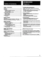 Preview for 3 page of Sony TC-W490 Operating Instructions Manual