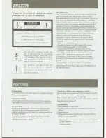 Preview for 2 page of Sony TC-W550 Operating Instructions Manual