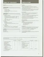 Preview for 3 page of Sony TC-W550 Operating Instructions Manual