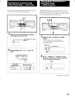 Preview for 11 page of Sony TC-WA8ES Operating Instructions Manual