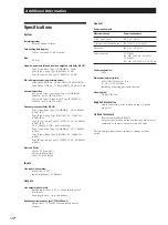 Preview for 14 page of Sony TC-WE405 Operating Instructions Manual