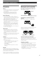 Preview for 25 page of Sony TC-WE405 Operating Instructions Manual