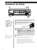 Preview for 34 page of Sony TC-WE405 Operating Instructions Manual