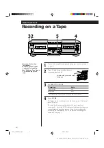 Preview for 6 page of Sony TC-WE425 - Dual Auto Reverse Cassette Operating Instructions Manual