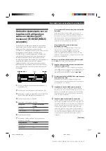 Preview for 43 page of Sony TC-WE425 - Dual Auto Reverse Cassette Operating Instructions Manual