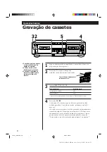 Preview for 54 page of Sony TC-WE425 - Dual Auto Reverse Cassette Operating Instructions Manual