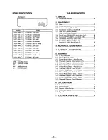 Preview for 3 page of Sony TC-WE425 - Dual Auto Reverse Cassette Service Manual