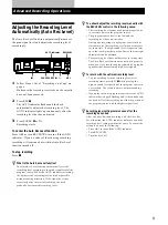 Preview for 9 page of Sony TC-WE435 Operating Instructions Manual