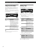 Preview for 10 page of Sony TC-WE435 Operating Instructions Manual