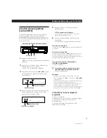 Preview for 8 page of Sony TC-WE505 (French) Instruction & Operation Manual