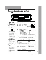 Preview for 26 page of Sony TC-WE505 (French) Instruction & Operation Manual