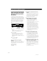 Preview for 33 page of Sony TC-WE505 (French) Instruction & Operation Manual