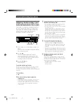 Preview for 12 page of Sony TC-WE625 - Dual Auto Reverse Cassette Operating Instructions Manual