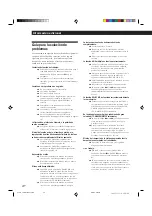 Preview for 64 page of Sony TC-WE625 - Dual Auto Reverse Cassette Operating Instructions Manual