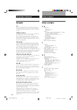 Preview for 88 page of Sony TC-WE625 - Dual Auto Reverse Cassette Operating Instructions Manual