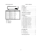 Preview for 3 page of Sony TC-WE625 - Dual Auto Reverse Cassette Service Manual