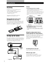 Preview for 4 page of Sony TC-WE635 Operating Instructions Manual