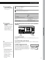 Preview for 7 page of Sony TC-WE635 Operating Instructions Manual