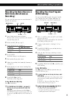 Preview for 15 page of Sony TC-WE635 Operating Instructions Manual