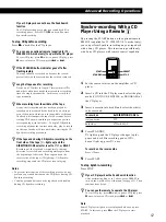 Preview for 17 page of Sony TC-WE635 Operating Instructions Manual