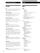 Preview for 22 page of Sony TC-WE635 Operating Instructions Manual