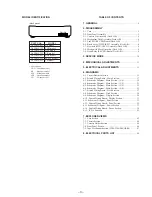 Preview for 3 page of Sony TC-WE635 Service Manual