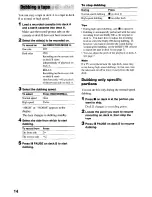 Preview for 14 page of Sony TC-WE675 - Dual A/r Cassette Deck Operating Instructions Manual