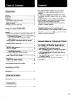 Preview for 3 page of Sony TC-WR10ES Operating Instructions Manual