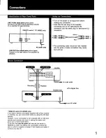 Preview for 5 page of Sony TC-WR10ES Operating Instructions Manual