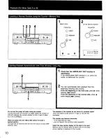 Preview for 10 page of Sony TC-WR10ES Operating Instructions Manual