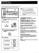 Preview for 7 page of Sony TC-WR445 Operating Instructions Manual