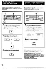 Preview for 12 page of Sony TC-WR445 Operating Instructions Manual