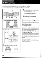 Preview for 16 page of Sony TC-WR545 Primary Operating Instructions Manual