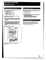 Предварительный просмотр 19 страницы Sony TC-WR545 Primary Operating Instructions Manual